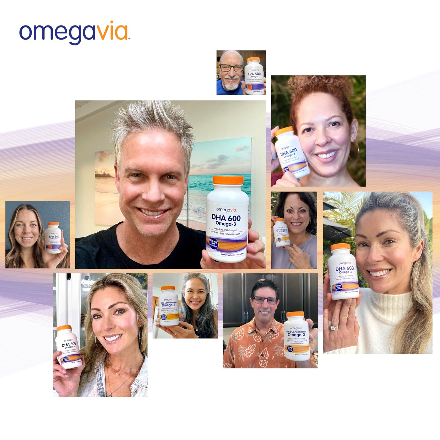 OmegaVia DHA 600 mg โ Ultra Pure DHA for Brain & Eyes, Burpless, IFOS Tested, 120 Softgels