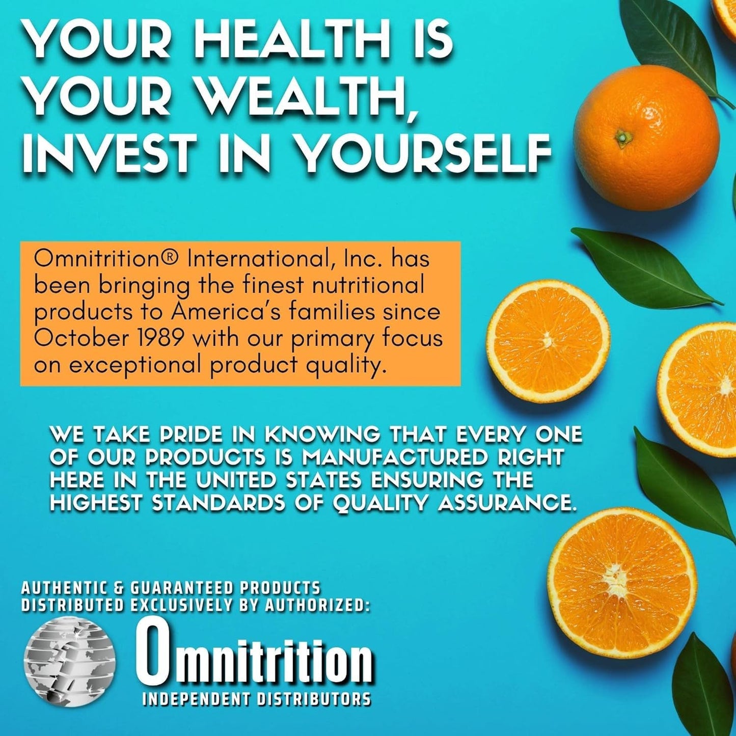 Omni Drop Program โ Authentic Omnitrition Basic Bundle | 4 oz Drops + Guide