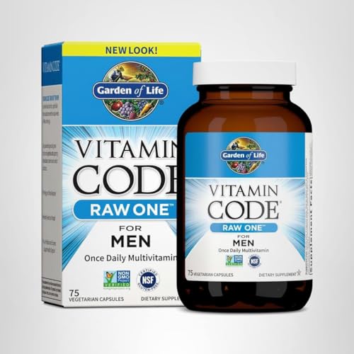 Vitamin Code Raw One for Men โ Garden of Life | Once Daily Multivitamin