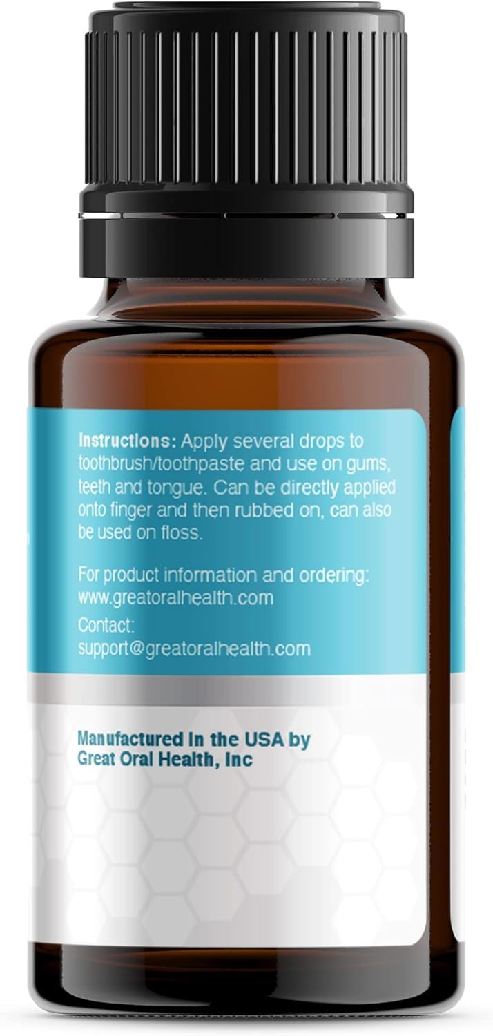 OraRestore Bad Breath Treatment for Adults โ Halitosis, Dentist Formulated Mouthwash Concentrate 15ml
