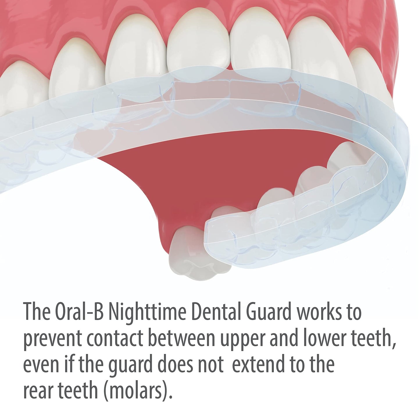 Oral-B Nighttime Mouth Guard โ 3-Minute Moldable Dental Guard with Scope Mint