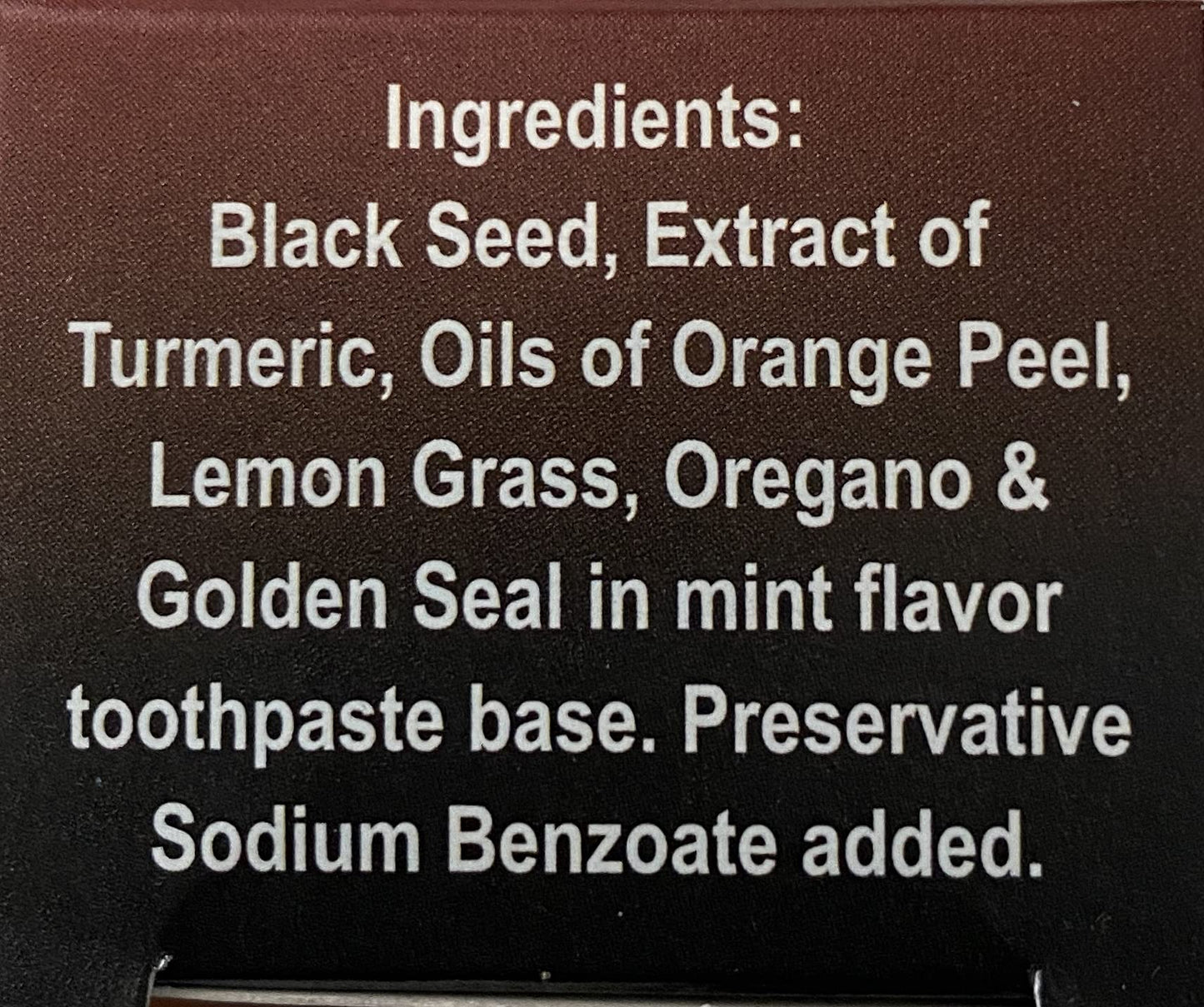 Organic Black Seed Toothpaste 5-in-1 โ Fluoride Free & Vegetable-Based for Sensitive Teeth