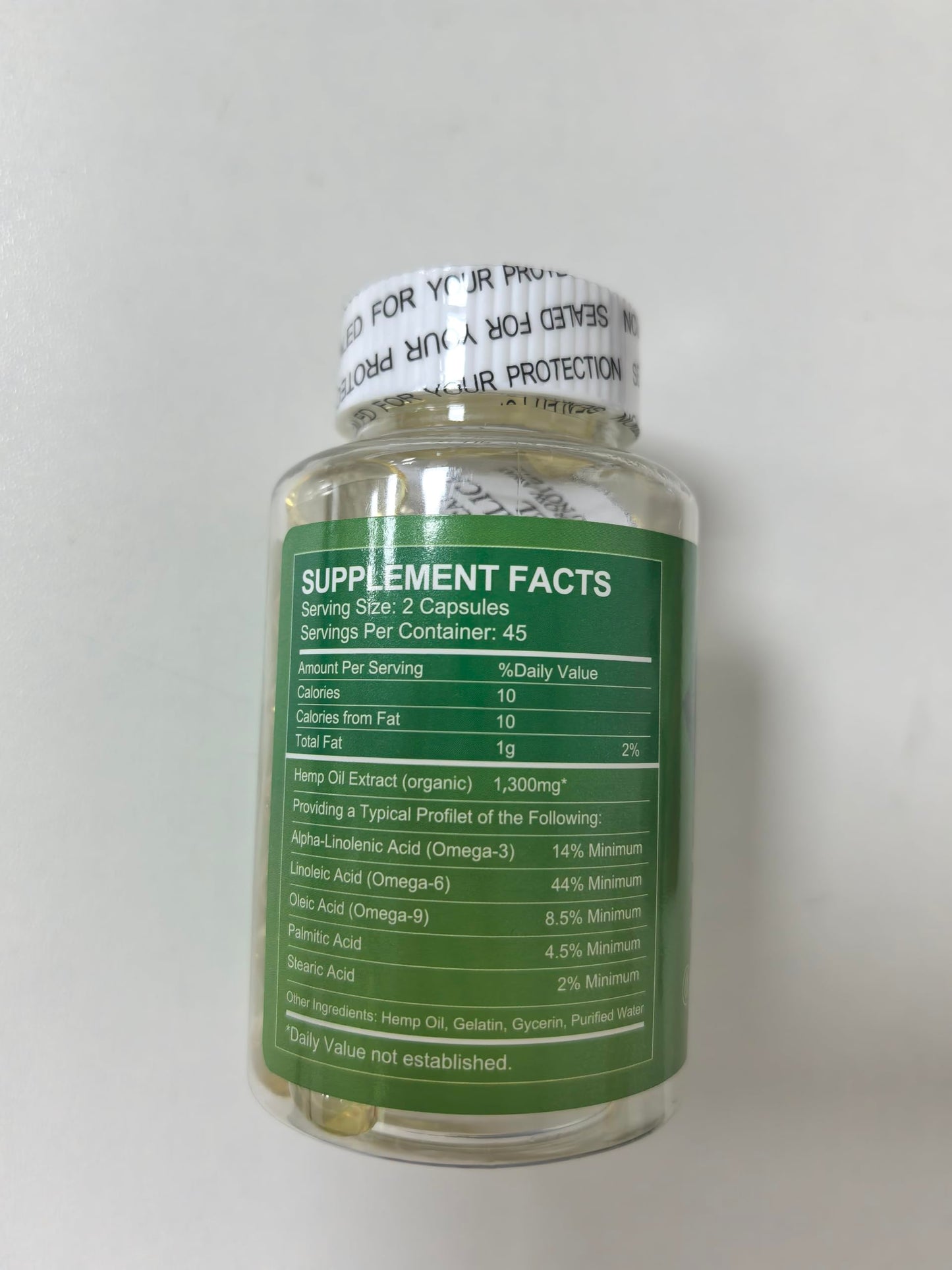 (2Pack) Hemp Oil Capsules โ 60,000 Max Strength, Immune Support, Focus & Calm, Relaxation, Mood, Rich in Omega 3-6-9, 90 Capsules