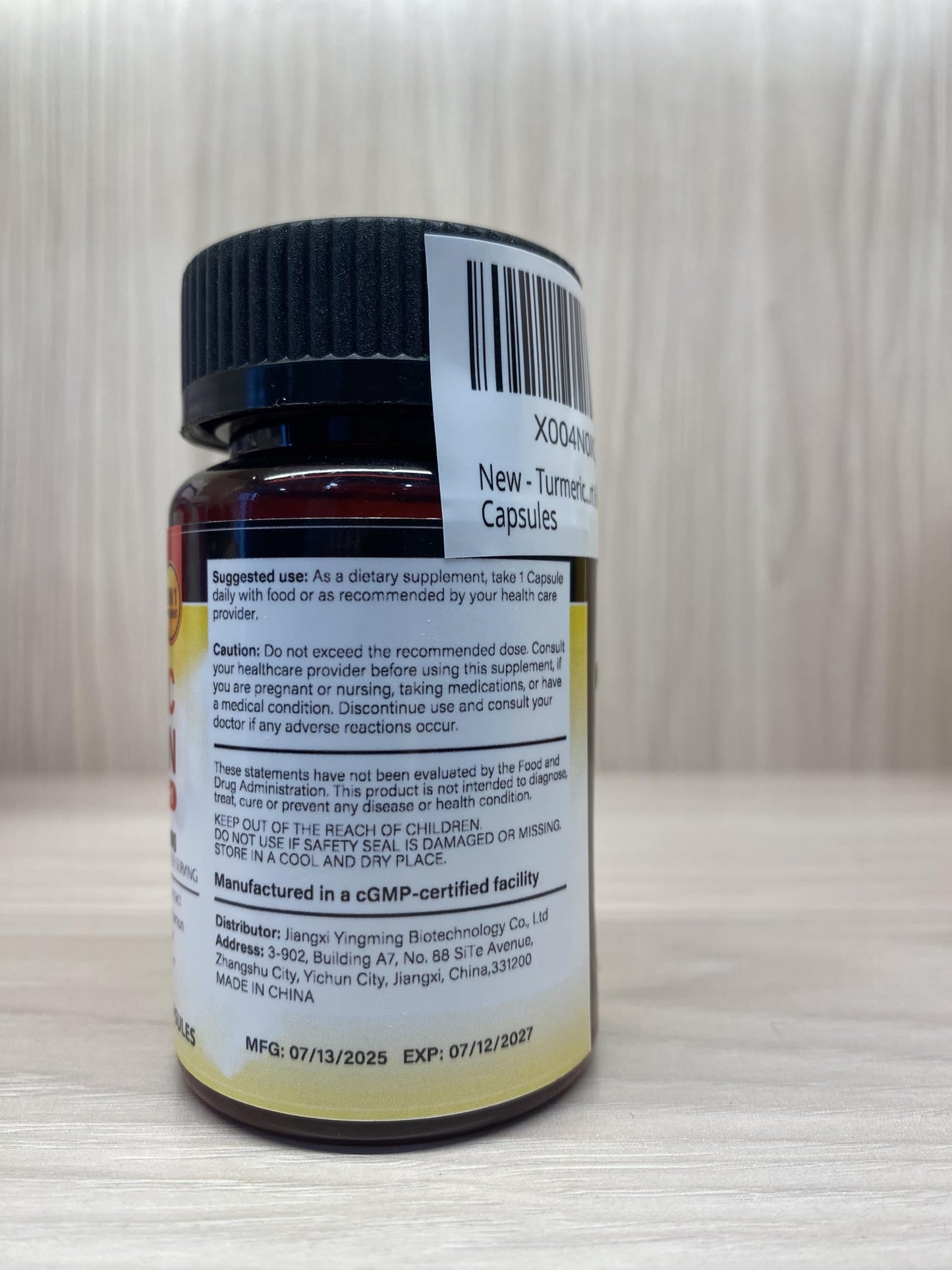 Turmeric Curcumin with Black Pepper & Ginger โ Berberine & Ceylon Cinnamon | 60 Capsules