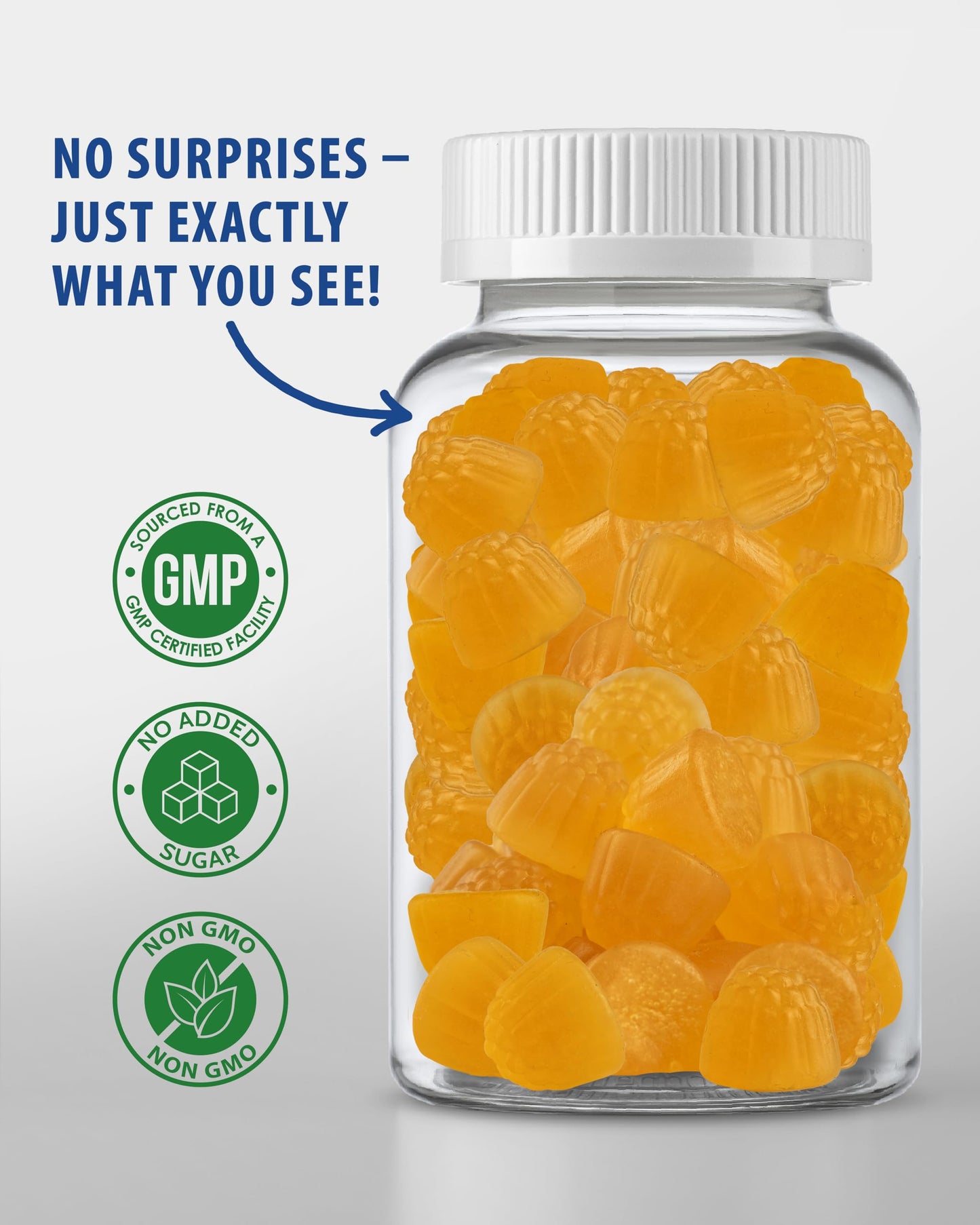 Sugar-Free Vitamin D3 K2 Gummies 5000 IU โ Immune & Bone Support for Adults | Vegan, Halal, Gluten-Free