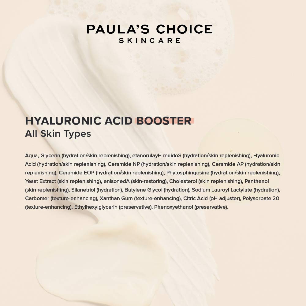 Paula's Choice BOOST Hyaluronic Acid Booster โ Fragrance-Free Hydration Serum 0.5 oz