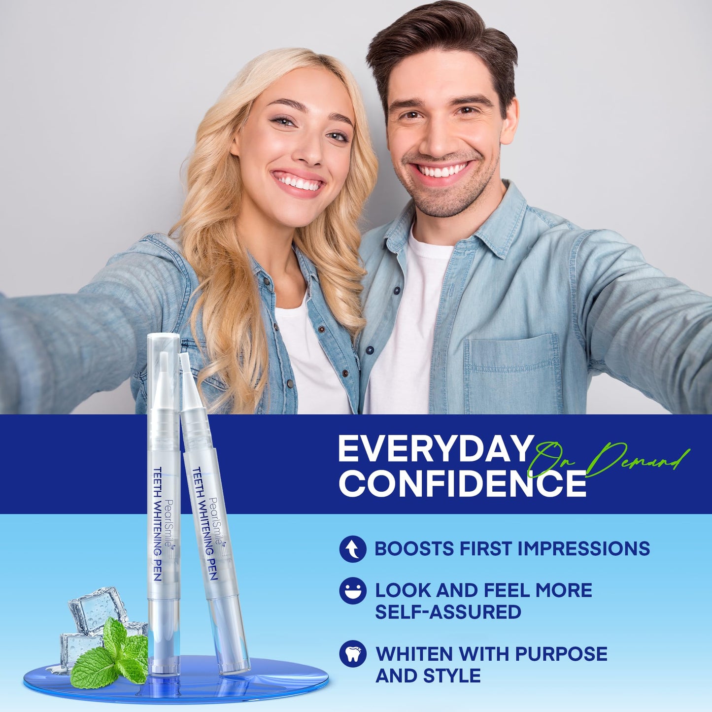 Pearl Smile Teeth Whitening Pen โ 5-Pack, 35% Carbamide Peroxide Gel