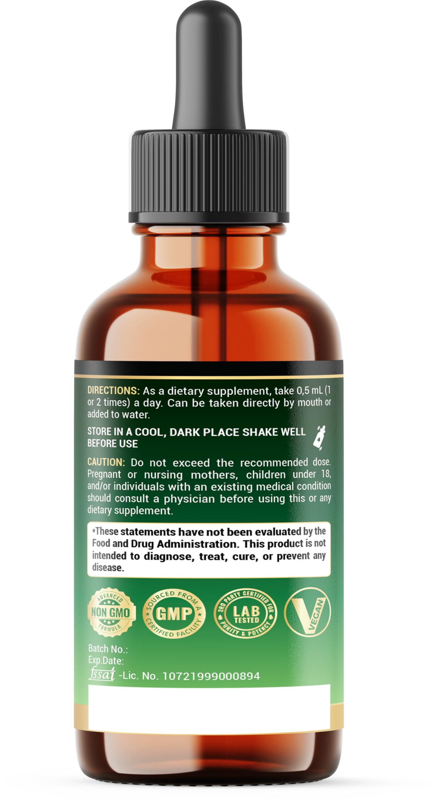 Penhoment 10in1 Wormwood Tincture, Berry Mix โ 1 FL OZ (2 Months)