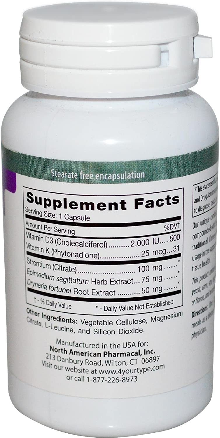 Phyto D 2000 60 Vcaps | D'Adamo Personalized Nutrition (Vitamin D3 + K2)