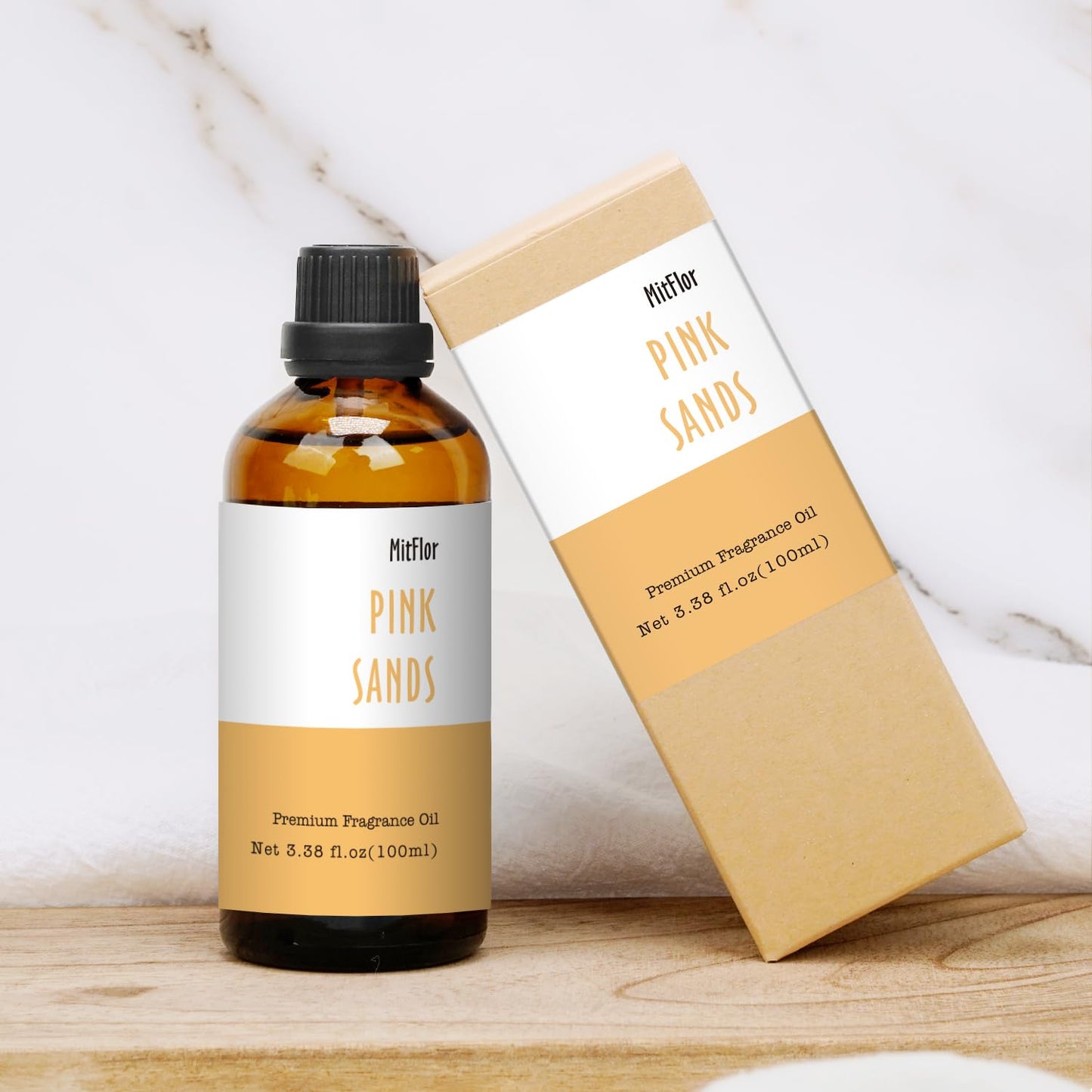 Pink Sands Fragrance Oil โ MitFlor Premium 100ml for Diffusers, Candles