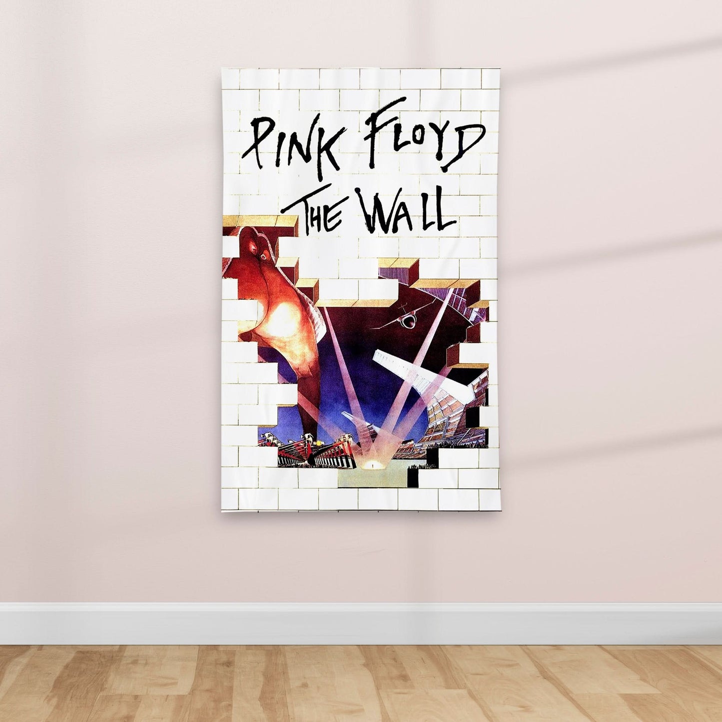 1960's Retro British Progressive Rock Music poster - Textile Poster
