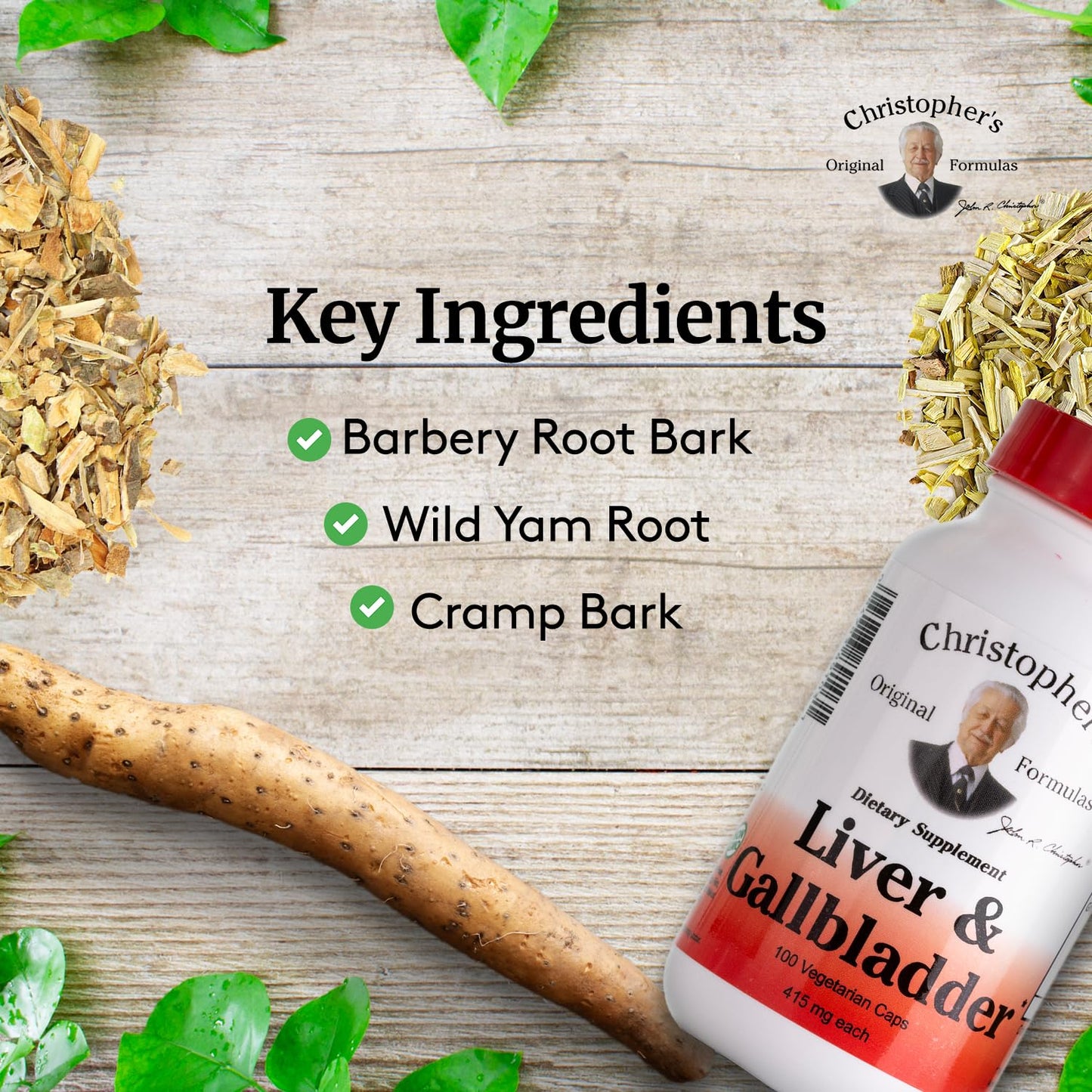 Christopher's Original Liver & Gallbladder Formula Capsules โ Digestive Support