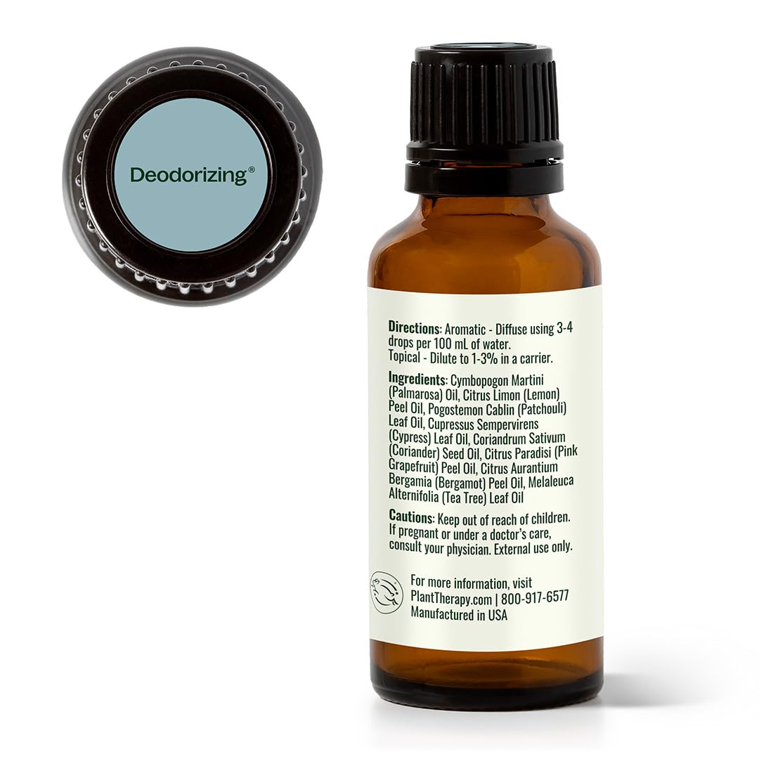 Plant Therapy Deodorizing Essential Oil Blend 30 mL β 100% Pure
