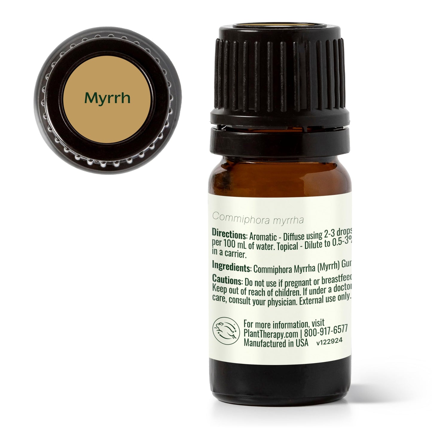 Plant Therapy Myrrh Essential Oil 5 mL โ 100% Pure, Therapeutic Grade