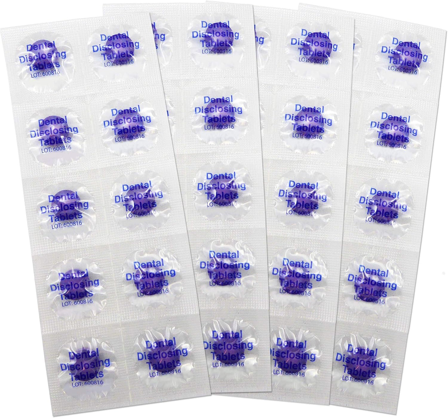 Plaqsearch Disclosing Tablets โ 40-Count Two-Tone Plaque Detection Chews