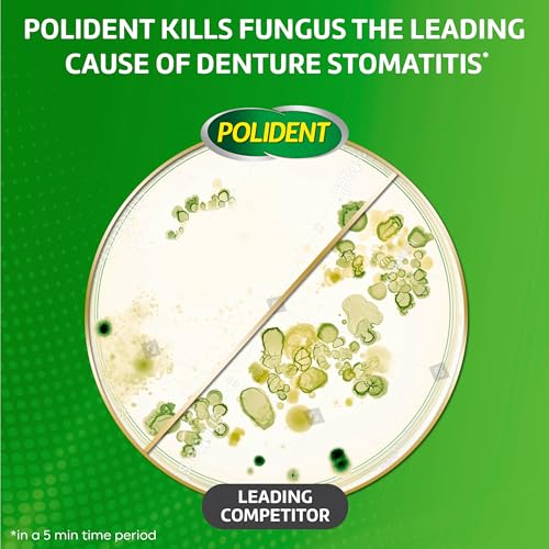 Polident 3 Minute Denture Cleanser Tablets โ 84 Count