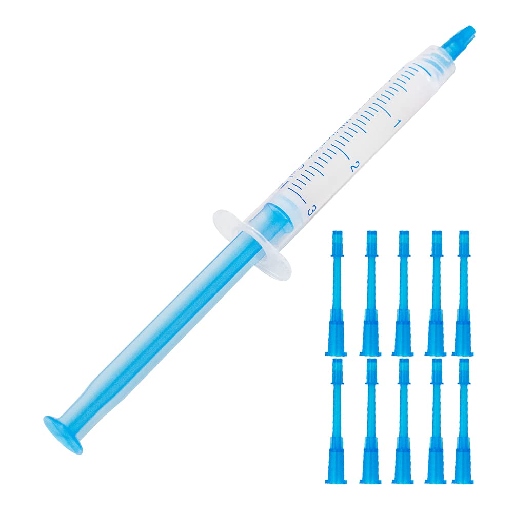 20pcs 3mL Teeth Whitening Gel Syringes โ 35% Carbamide Peroxide Home Kit