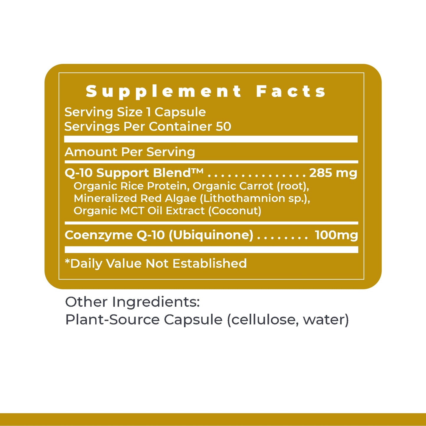 Premier Research Labs CoQ10 โ Ubiquinol Coenzyme Q10 100 mg Capsules with Red Algae & MCT Oil | 60 Vegetarian Capsules