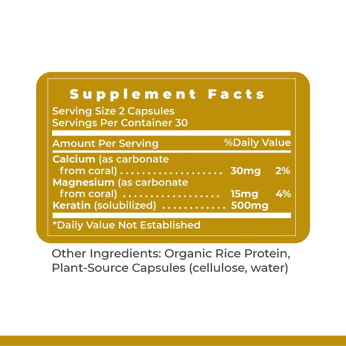Premier Research Labs Hair, Skin & Nails Keratin Supplement โ 60 Vegetarian Capsules
