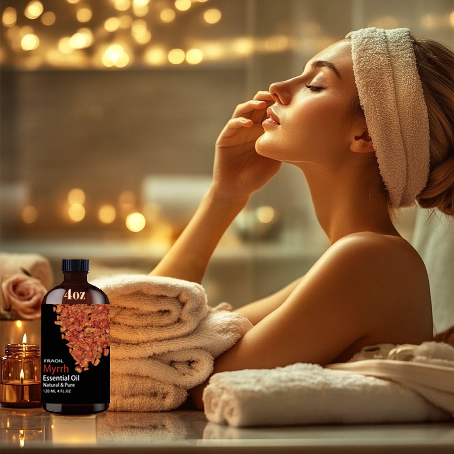 Myrrh Essential Oil 4 Oz (120 ml) โ Diffuser, DIY, Candles & Soaps | FRAOIL