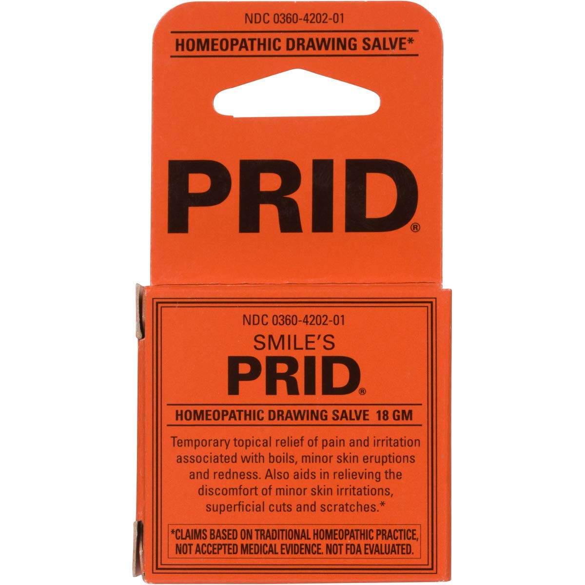 Smile's Prid Homeopathic Drawing Salve 18 g โ Pack of 2 (4 Units Total)