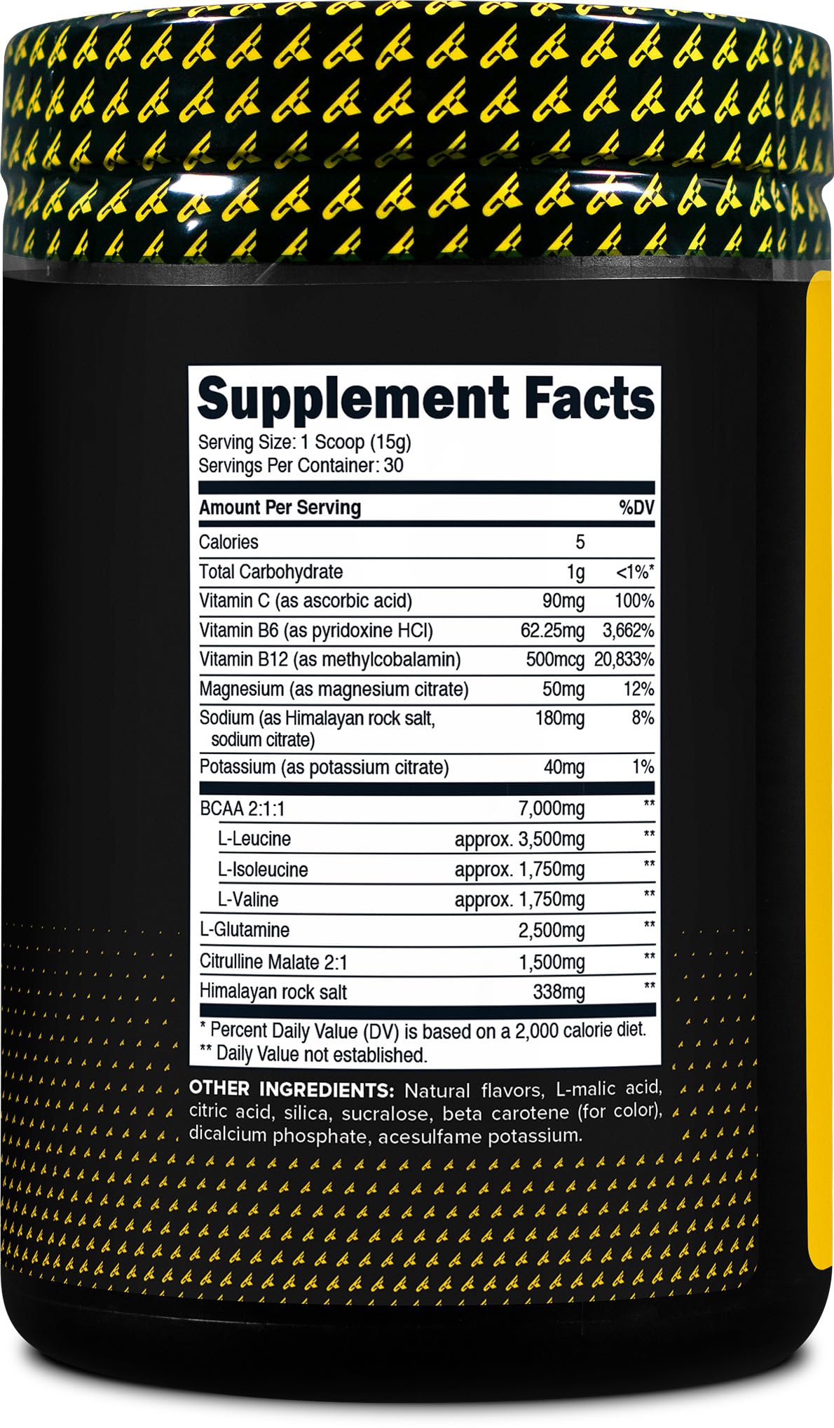 Primaforce Pineapple Mango BCAA Powder โ 7000MG, 2:1:1, 30 Servings