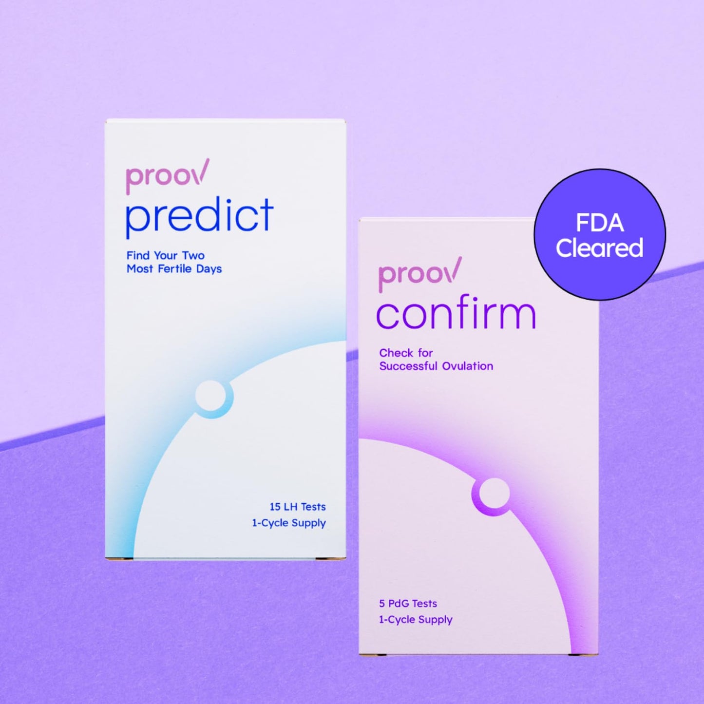 Proov Predict & Confirm Ovulation Kit โ 15 LH & 5 PdG Tests