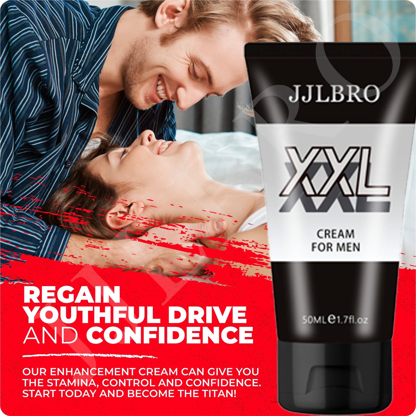 ProStim Extra Strength Enlargement Cream β JJLBRO Huge XXL Gel for Strength & Thickness