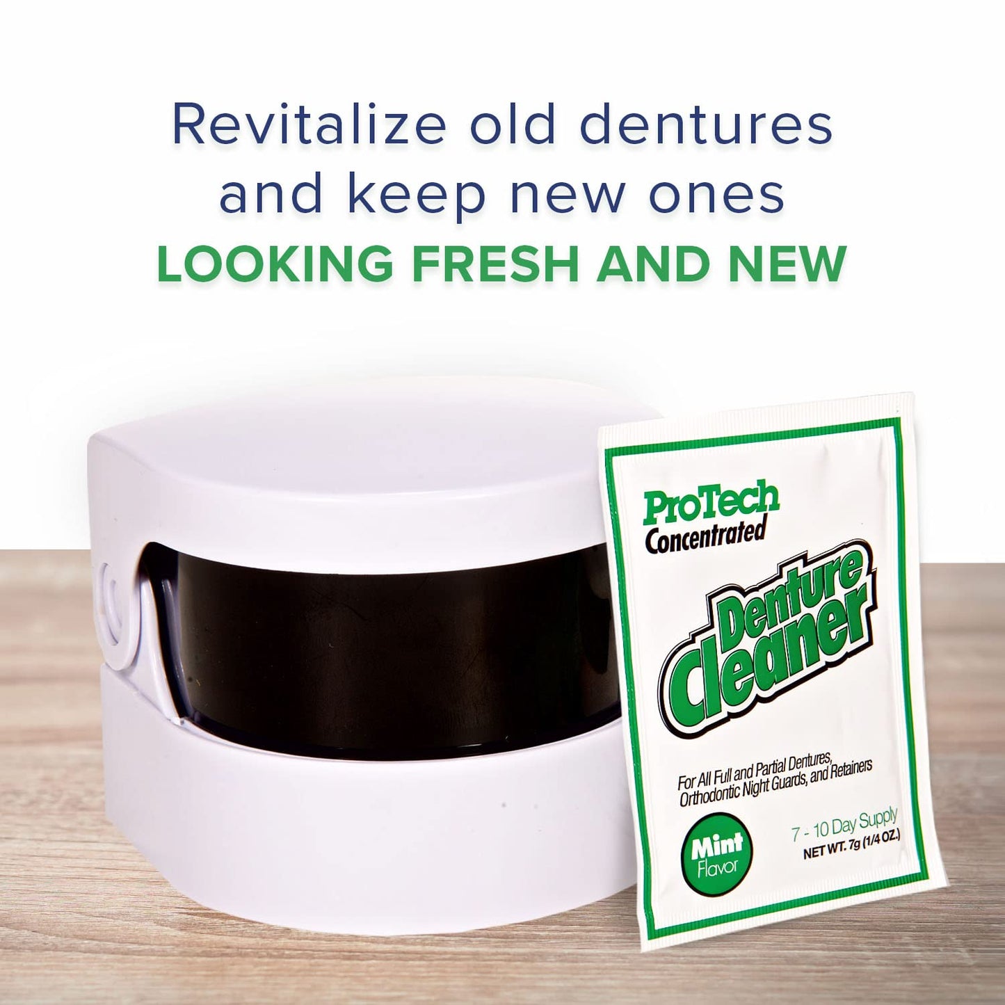 ProTech Removable Appliance Care Kit โ Denture, Retainer & Aligner Cleaning (Pack of 3)
