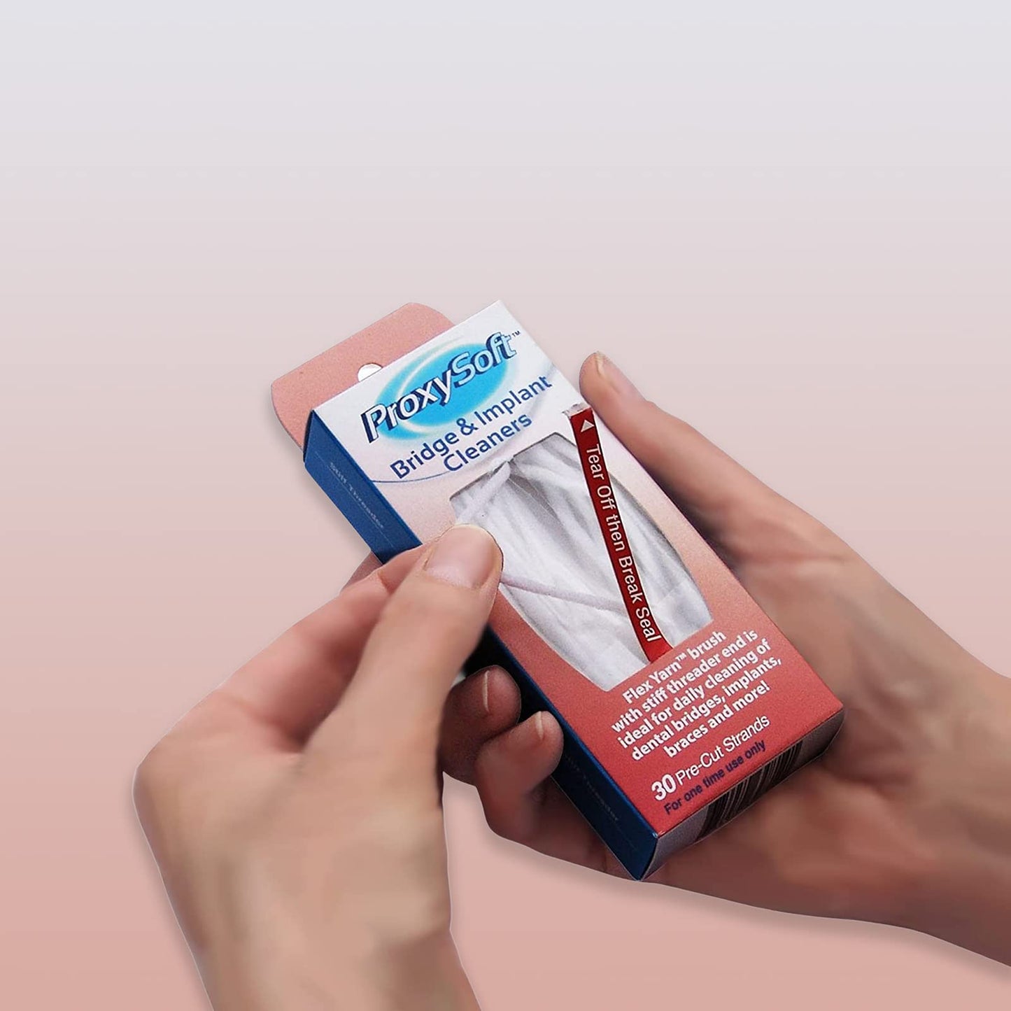 Proxysoft Dental Floss for Bridges & Implants โ 6 Packs | Floss Threaders for Bridges, Implants & Braces