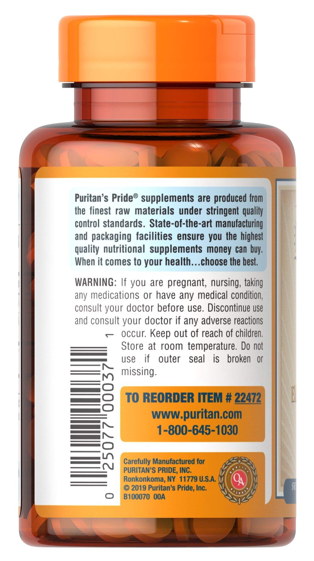 Puritan's Pride Vitamin C with Elderberry & Zinc โ Immune Support Chewables, 60 Count
