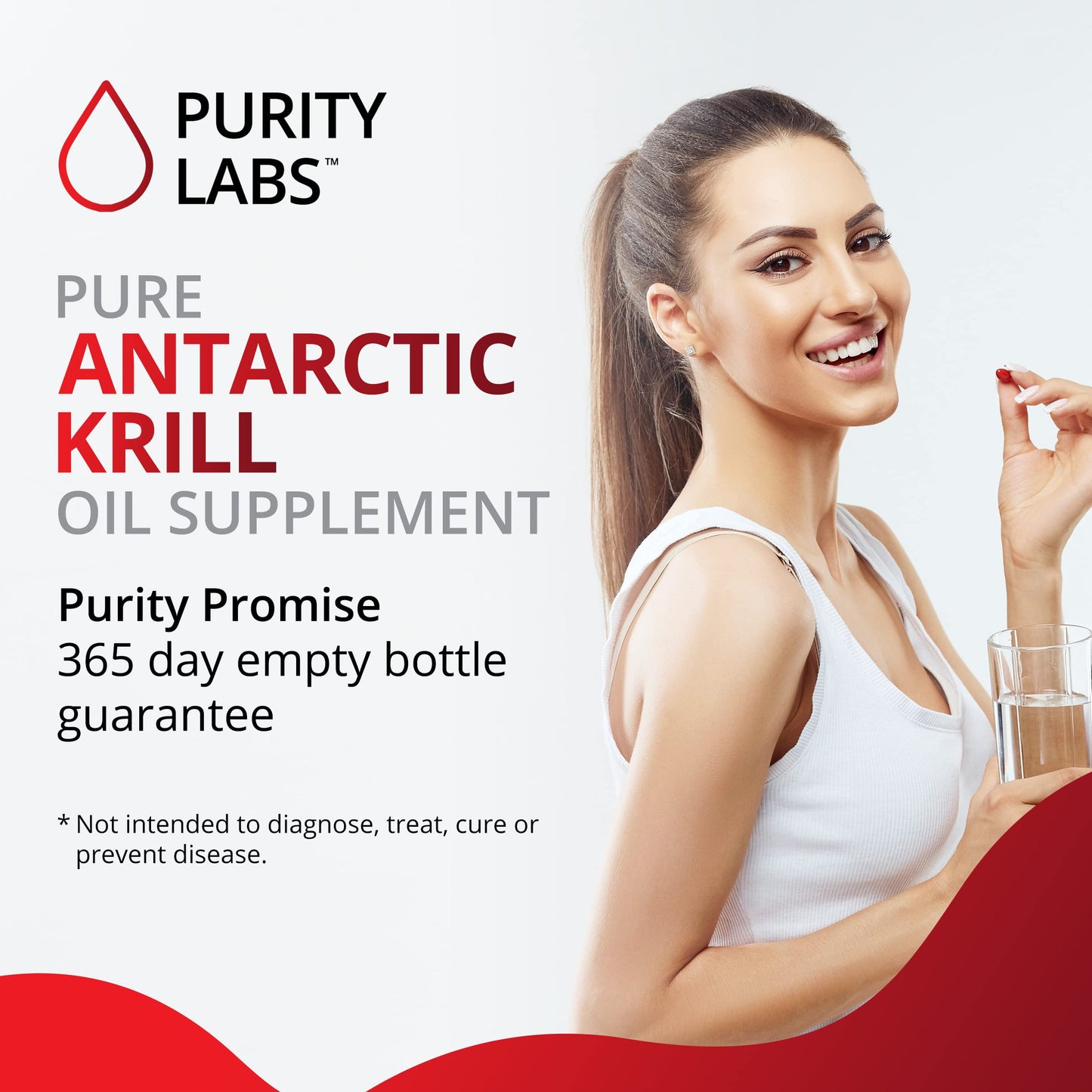 Purity Labs Antarctic Krill Oil 2000mg + Astaxanthin โ Omega-3 (EPA/DHA) 60 Softgels