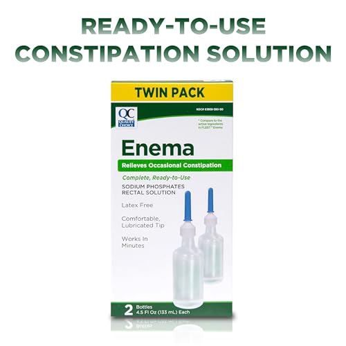 Quality Choice Enema Twin Pack β Ready-to-Use Rectal Solution