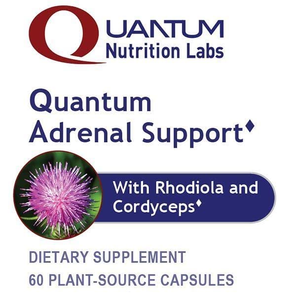 Quantum Adrenal Support โ Adrenal Health & Calm, Vegan Capsules