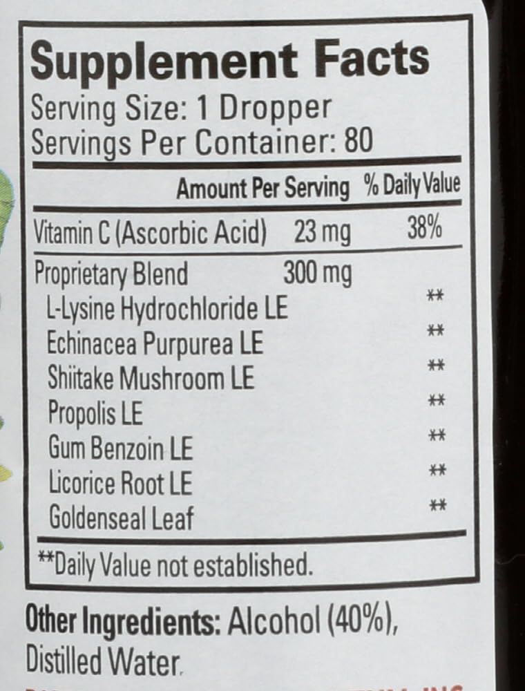 Quantum Amino Acid Super Lysine Plus Liquid Extract 2 oz โ Immune Support Dietary Supplement