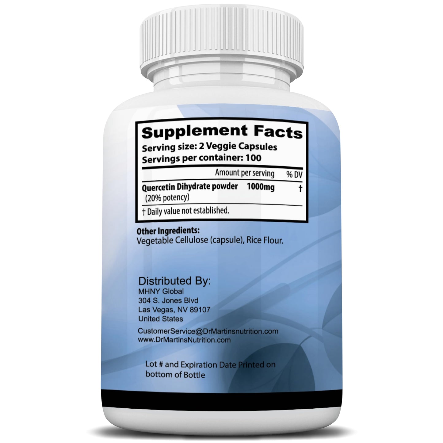 1000mg Quercetin โ 200 Capsules | Immune Support, Sinus Relief and Cardiovascular Health