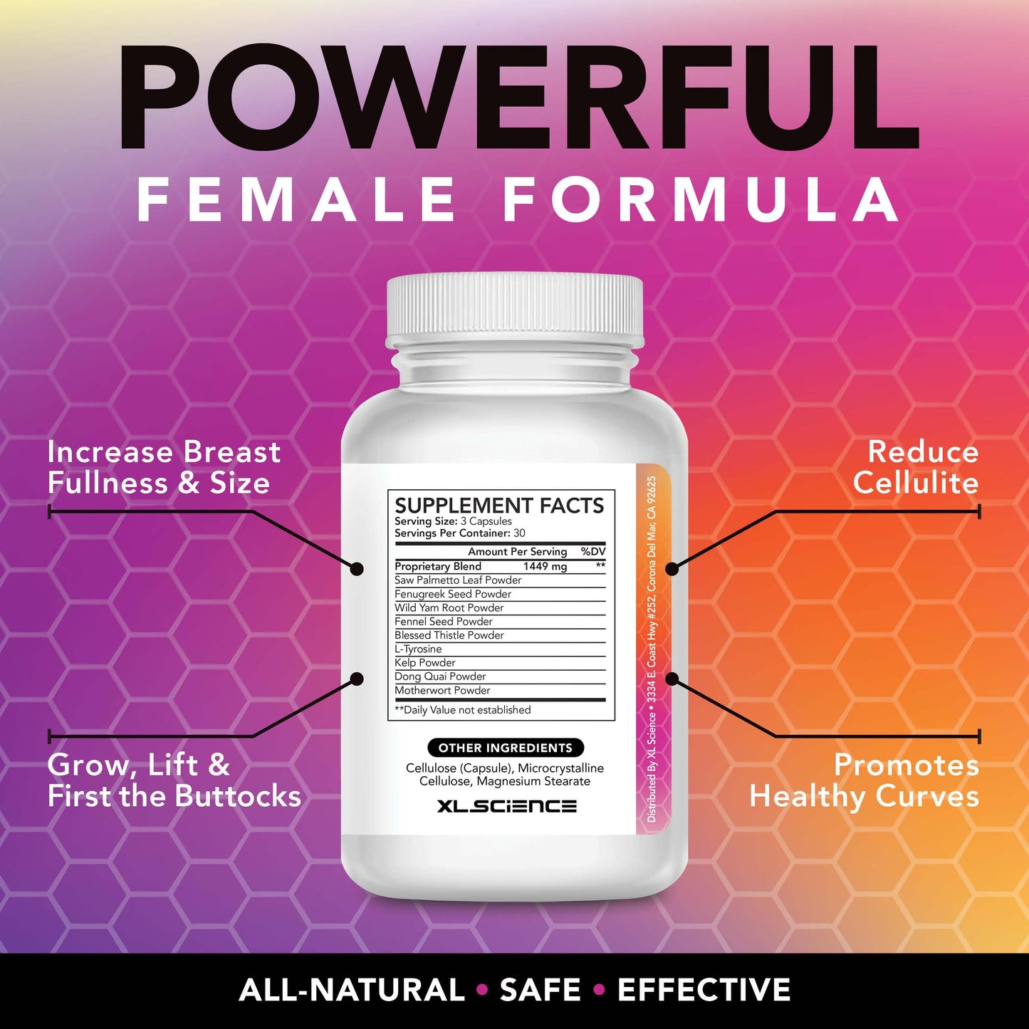 Quick Curve โ Female Curve Enhancer for Fuller Hips, Thighs & Bust