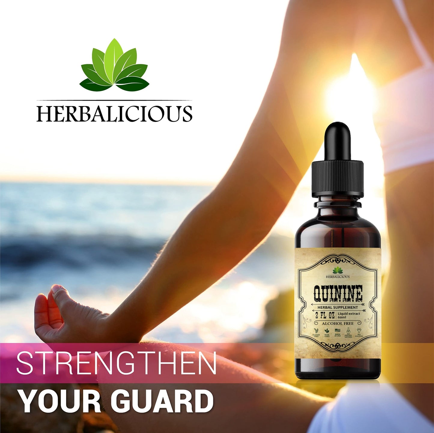 Quinine Liquid Extract 2oz โ Restless Legs & Nighttime Cramp Relief