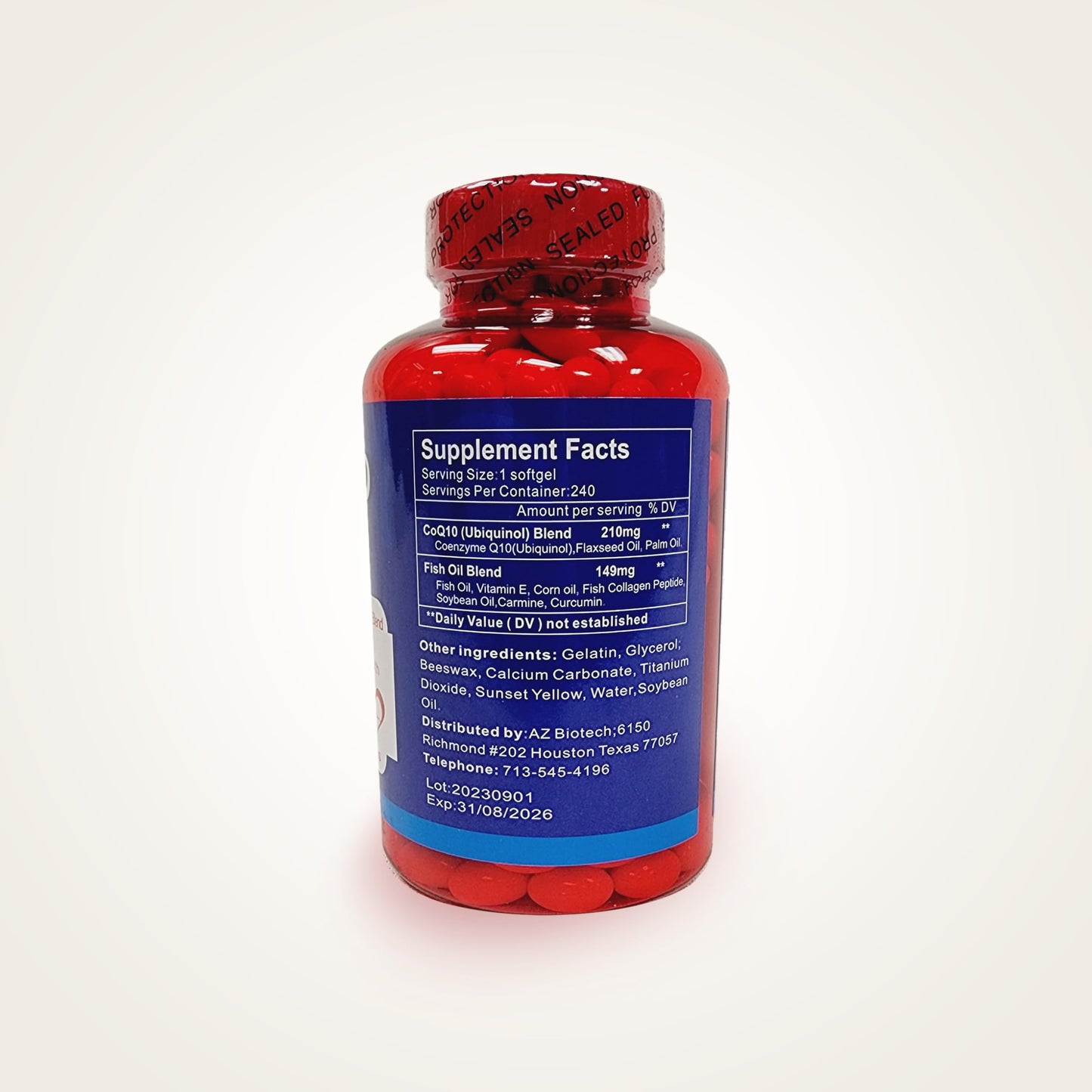 Qunol CoQ10 210mg Softgels โ Heart Health & Energy Production | 240 Count