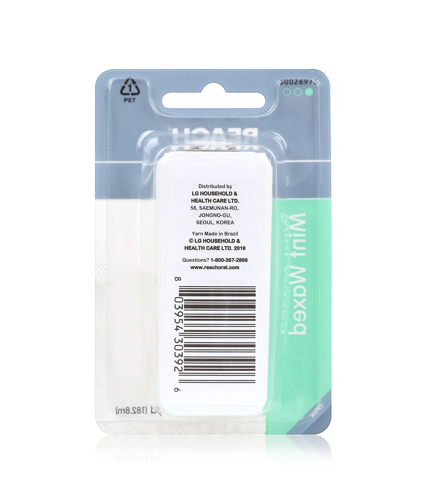 Reach Mint Waxed Dental Floss โ 200 Yards, 1 Pack | PFAS-Free