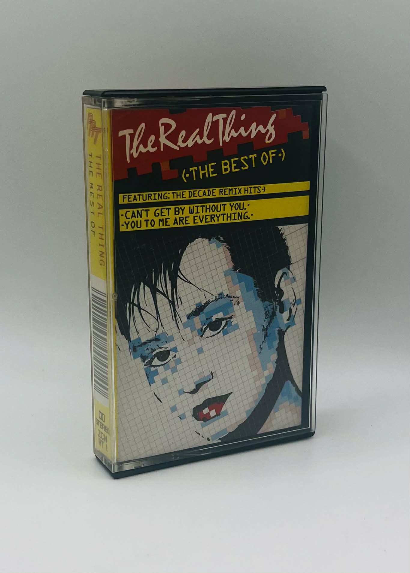 The Best Of The Real Thing Audio Cassette Sleeve + Case