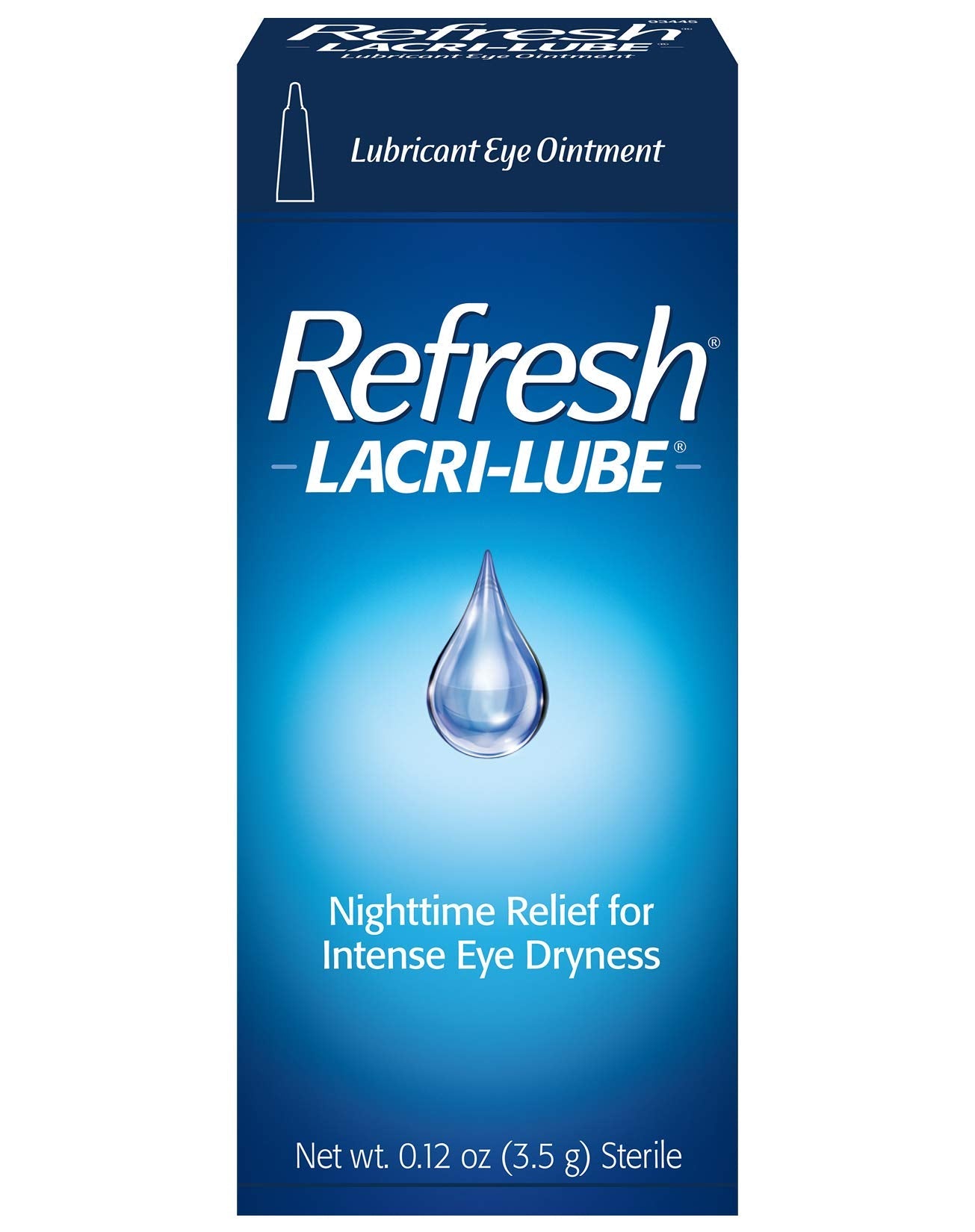 Refresh Lacri-Lube Lubricant Eye Ointment 0.12 oz โ 2 Pack