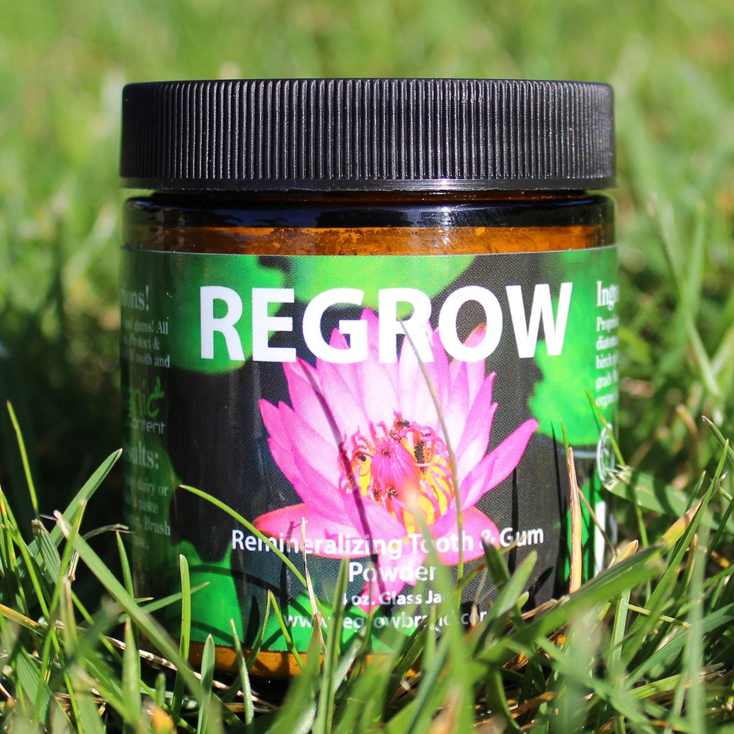 REGROW Remineralizing Tooth Powder โ Stop Tooth Sensitivity & Gums, Natural Whitening