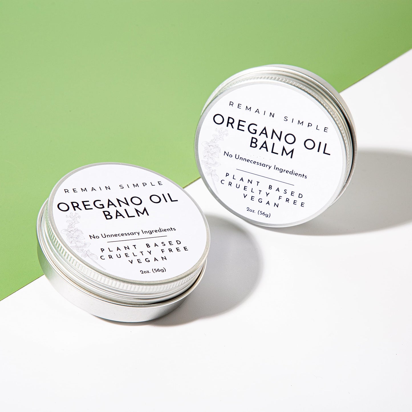 Remain Simple Oregano Oil Balm โ All-Natural Skin Nourishment, USA Made