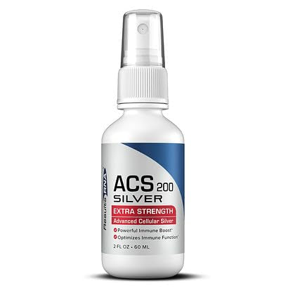 Results RNA ACS 200 Silver Extra Strength Immune Support β Doctor-Recommended Intra-oral Spray (4 oz)