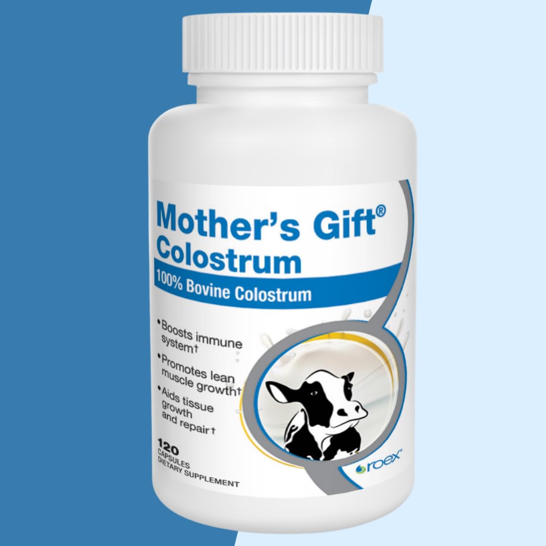 Roex Mother's Colostrum Capsule, 120 Count โ Immune Support & Gut Health