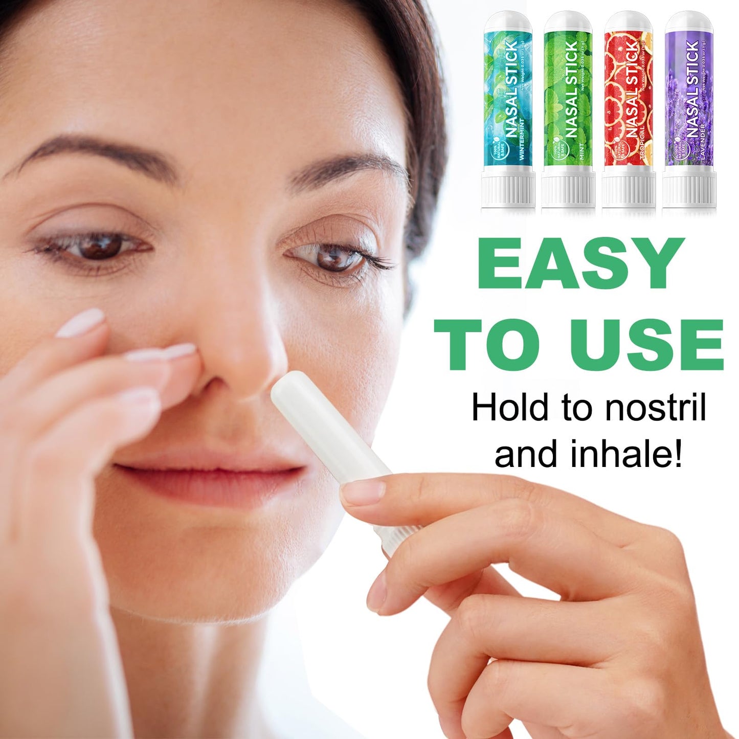 Ruduwu Nasal Stick 8 Pack β Natural Inhaler for Quick Congestion Relief, Energy Boost & Daily Relaxation