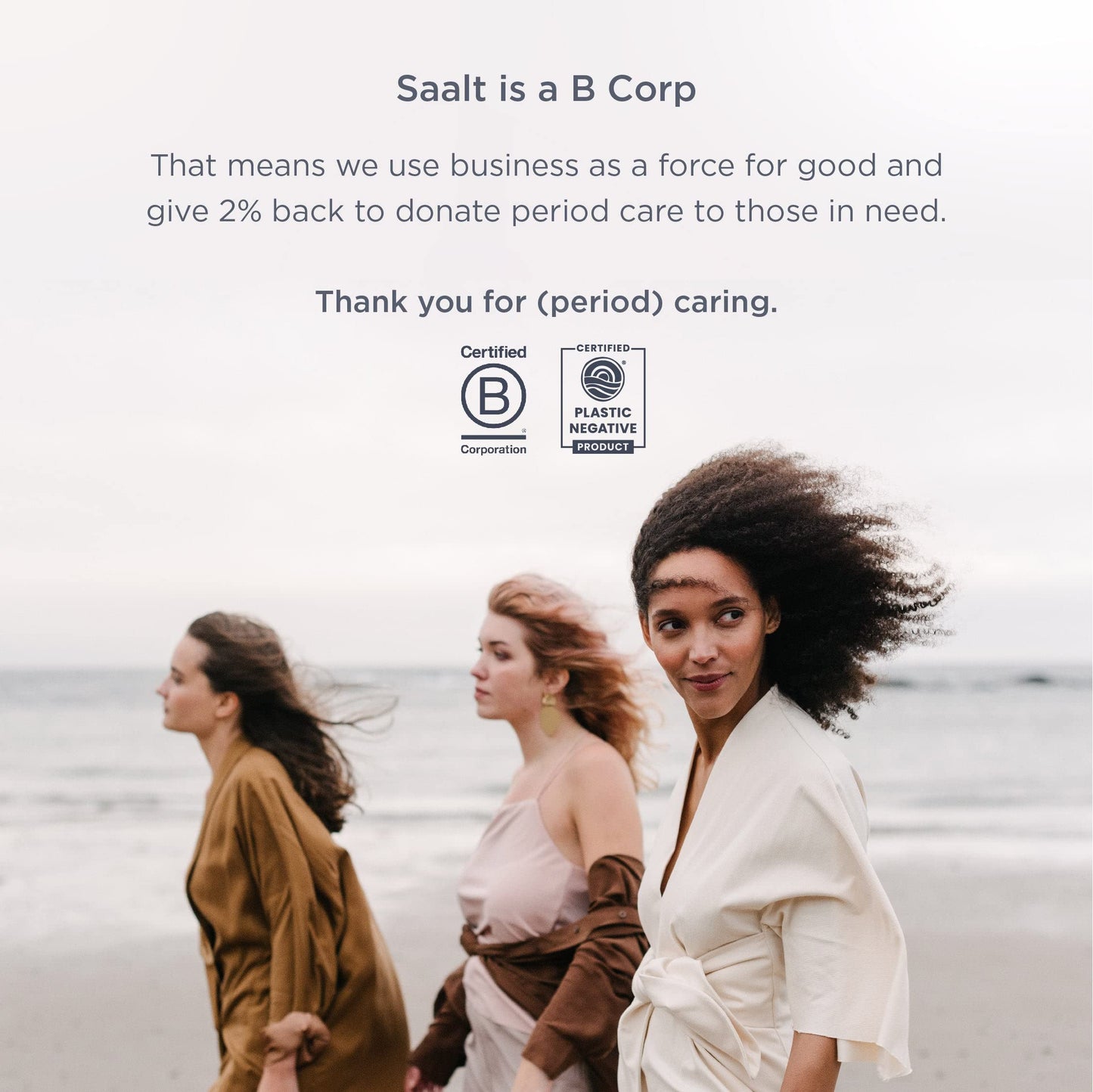 Saalt Menstrual Disc β Soft Flexible Reusable Silicone (Blue, Regular) | 12 Hour Wear, Made in USA