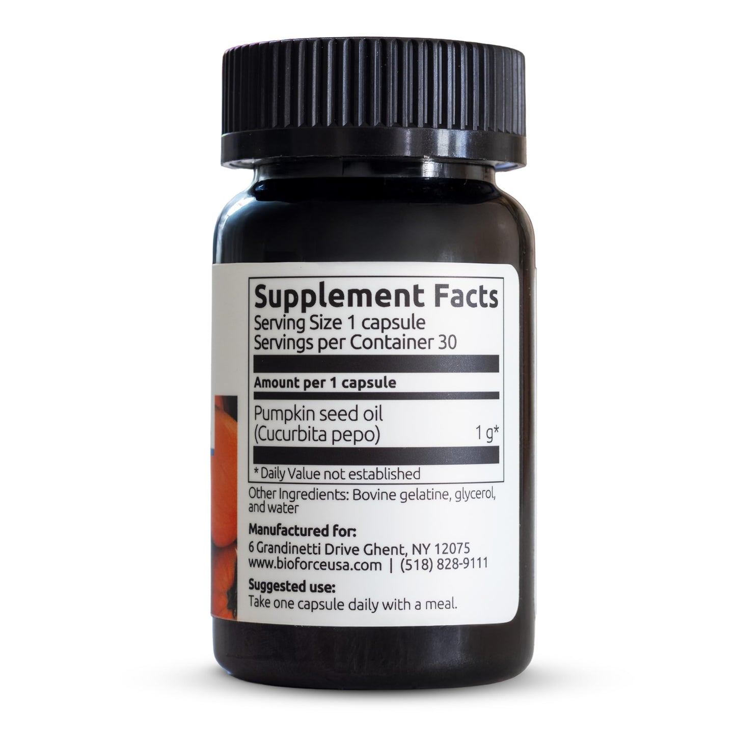 Sanhelios Curbita 1000mg Pumpkin Seed Oil โ Bladder Support for Men & Women | Non-GMO, Sugar-Free