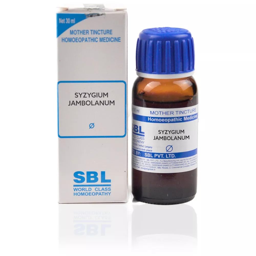 SBL Syzygium Jambolanum 1X (Q) 30ml โ Homeopathic Mother Tincture